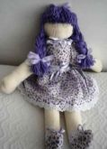 Boneca Flor de Violeta